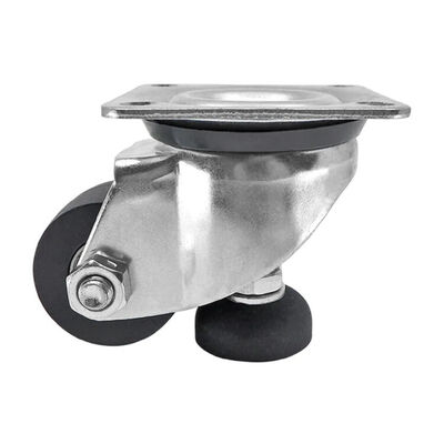 2 Inch Swivel Leveling Caster Adjustable Universal Caster Wheel for Workbench and Industrial Equipment