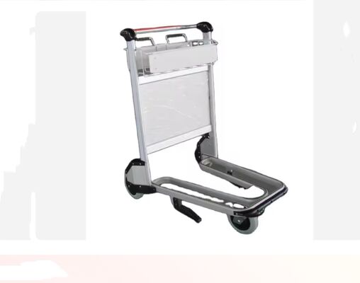 3 Wheel Aluminum Alloy Luggage Truck Platform Airport Luggage Trolley Airline Baggage Carts