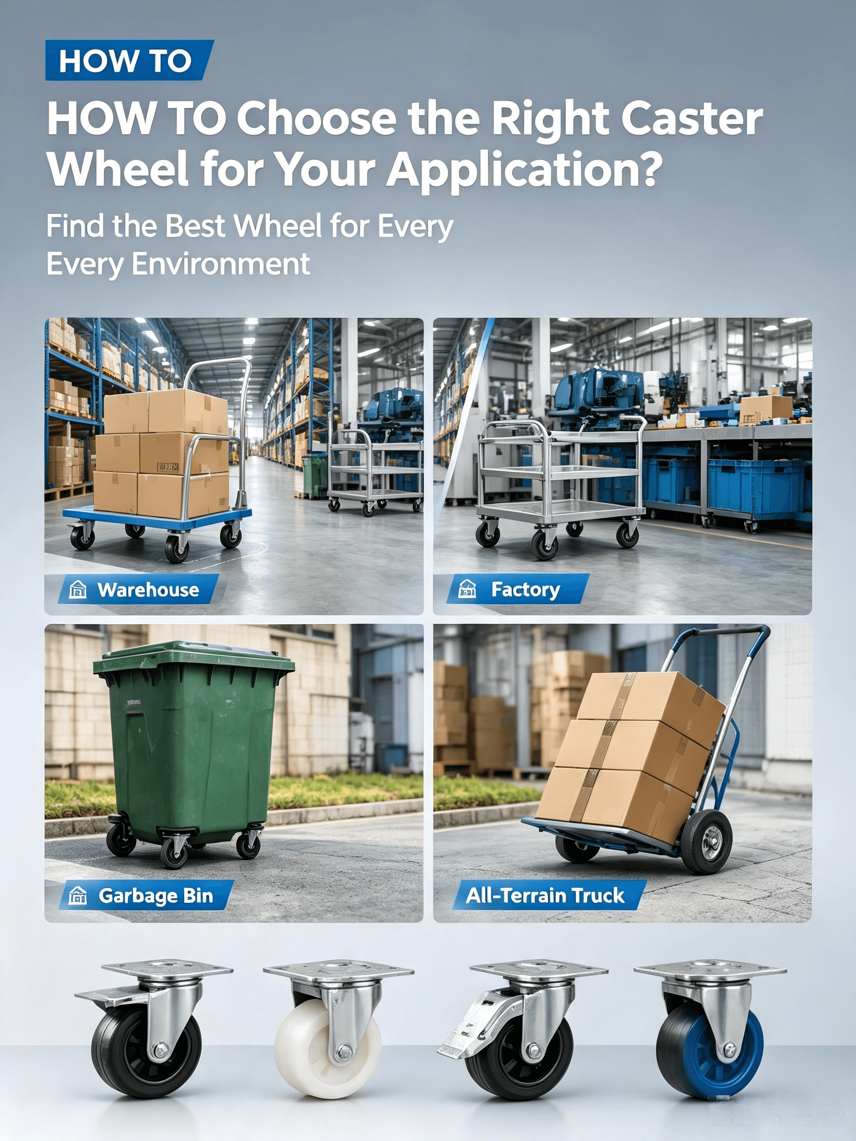 How to Choose the Right Caster Wheel for Your Application