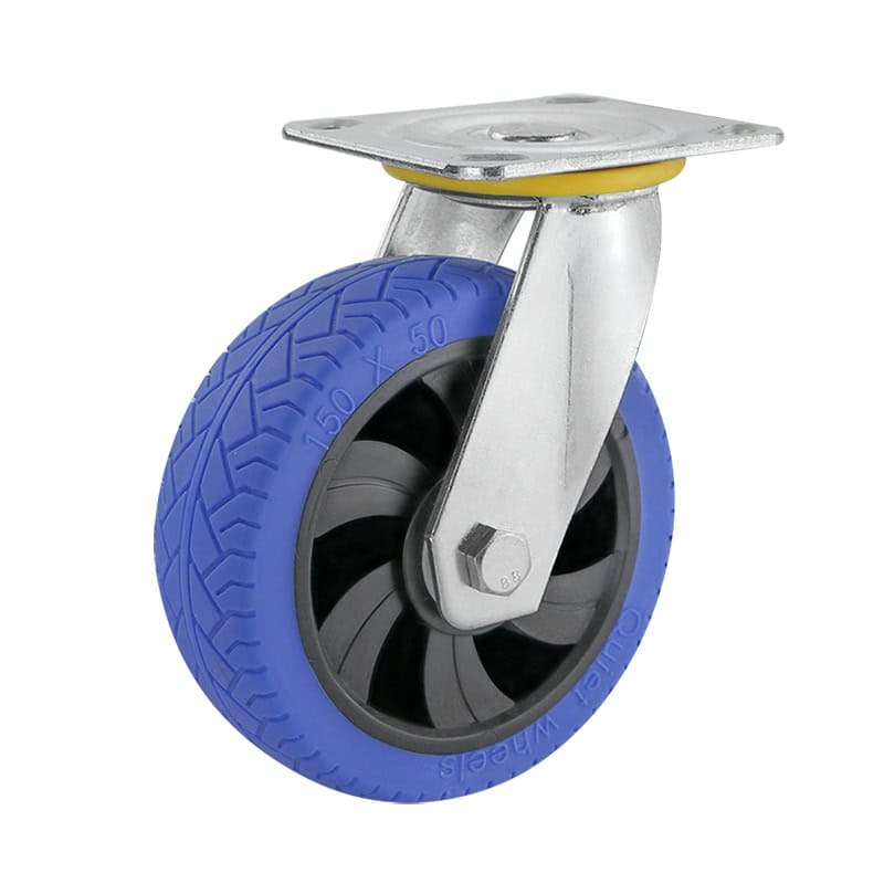 Multicolor TPR Silent Caster