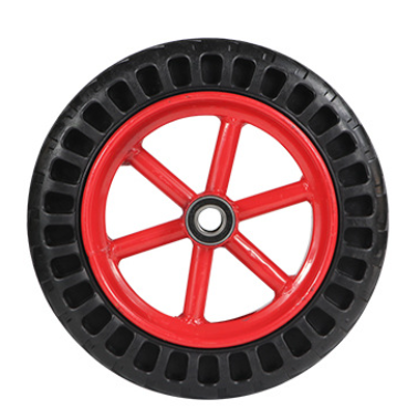 Tubular Steel-Core Solid Rubber Wheel