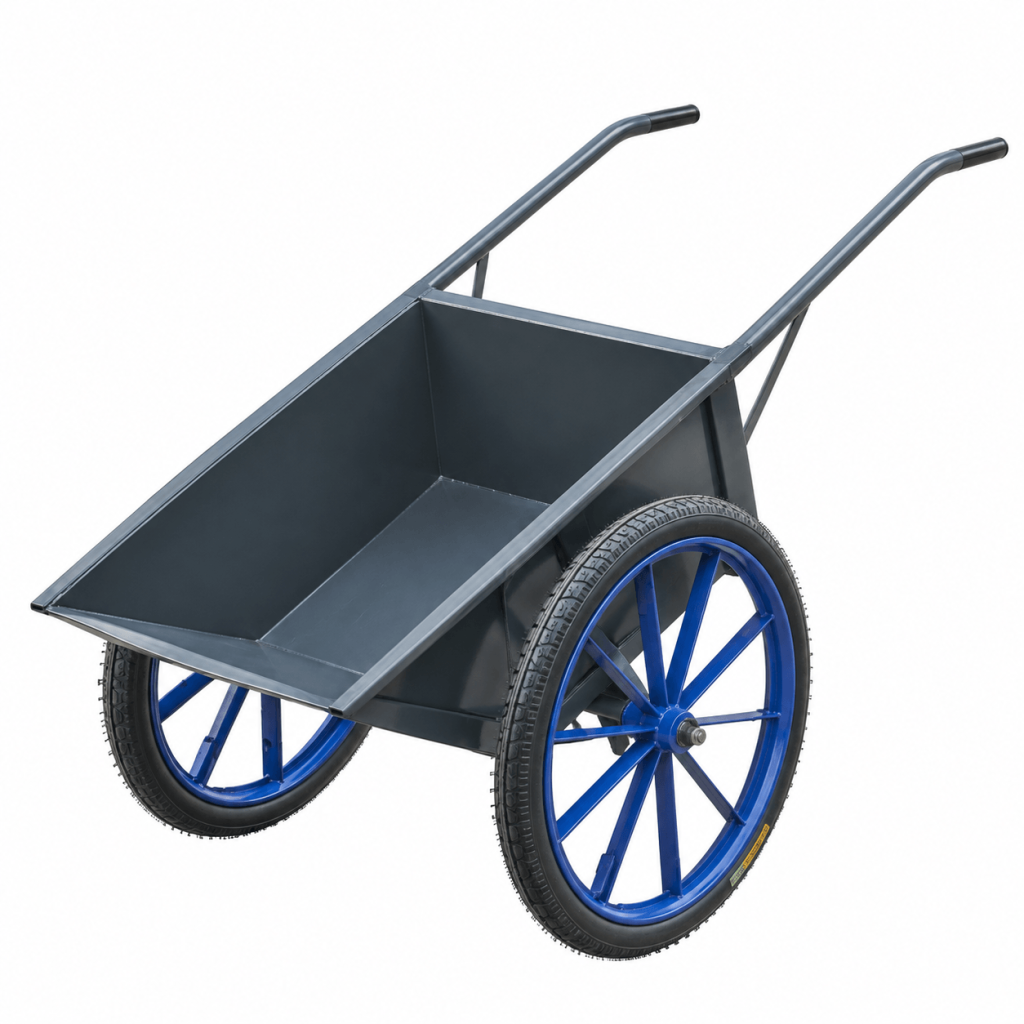 Two-Wheel Construction Wheelbarrow